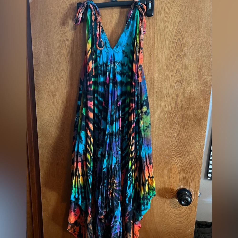 Kathmandu Multicolor High Low Dress